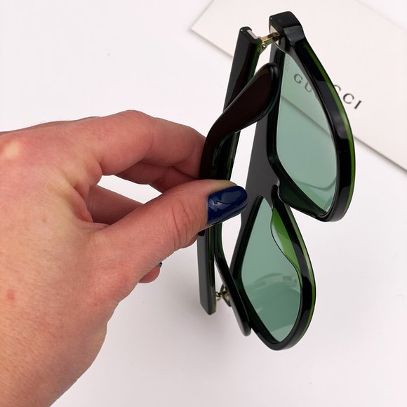 🔥 GUCCI Sunglasses GG1039S 004 Aviator Men - Picture 7 of 12